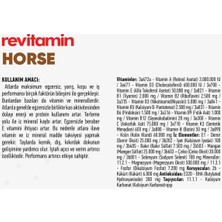 Reva Revitamin Horse Atlar Için Vitamin ve Mineral Takviyeli Hayvan Yem Katkısı 10 kg -25 kg