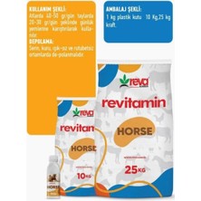 Reva Revitamin Horse Atlar Için Vitamin ve Mineral Takviyeli Hayvan Yem Katkısı 10 kg -25 kg