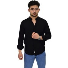Erkek Spor Silim Fit Uzun Kol Gömlek G5019 BGL-ST04493