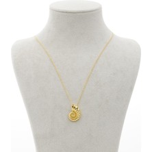 Brisinga Deniz Kabuğu Gümüş Kolye