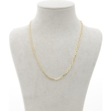 Brisinga Yarısı Zincirli Yarısı Taşlı Su Yolu Gümüş Kolye