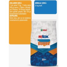 Reva Retox Buffer Toz Premiks Tamponlayıcı Premiks 25KG Kraft
