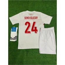 Alaturka Mix Milli Takım Semih Kılıçsoy Çocuk Forması Beyaz 3lü Set