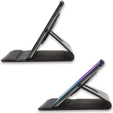 Samsung Galaxy Tab A9  360 Derece Dönebilen 8,7' Tablet Deri Kılıf