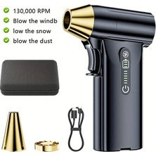 Mini Turbo Jet Fan | Turbo Jet Fanı 130000RPM Yüksek Hızlı Kanal Fanı Güçlü Hava Üfleyici