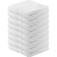 Özdilek Colourist 50 x 90  cm  El-Yüz Havlusu 8'li Beyaz