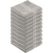 Özdilek Colourist 50 x 90  cm  El-Yüz Havlusu 10'lu Gri