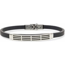 Erkek Desenli Çelik Bileklik