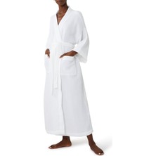 Hafif Waffle Bornoz Yaz Için Sürdürülebilir Şıklık