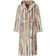 Kapüşonlu Bornoz Yumuşak Pamuklu ve Canlı Renklerle Şıklık