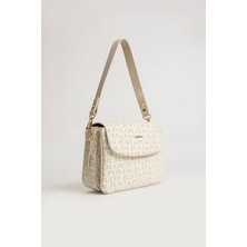 Just Polo Kadın Baskılı Orta Boy El ve Omuz Çantası