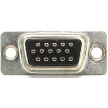 15 Pin Erkek 3 Sıra Dsub Bilgisayar