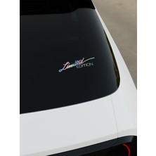 Limited Edition Araba Cam Sticker