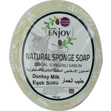 Doğal Süngerli Eşek Sütü Sabunu 125 gr