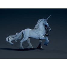 Modelerman Design Tek Boynuzlu At T6297697