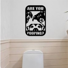 Modelerman Design Kaka Mı Yapıyorsun? Doggo'nun Banyosu Işareti P983173