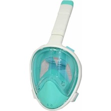 Full Face Şnorkel Tam Yüz Dalış Maskesi Maske Set Xs - Kf-1 Xs (Lisinya)