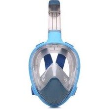 Full Face Şnorkel Tam Yüz Dalış Maskesi Maske Set Xs - Kf-1 Xs (Lisinya)