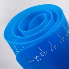 40*50 cm Silikon Ölçekli Kullanımı Kolay Hamur Açma Matı Ekmek Mantı Makarna Hamuru Yoğurma ( Lisinya )