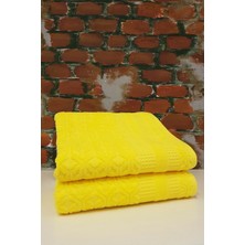 Özdilek Lyre 50 x 90 2'li Havlu Sarı