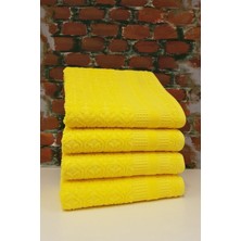 Özdilek Lyre 4'lü Havlu - Sarı