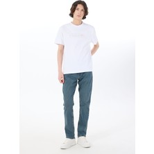 Mustang Orta Bel Slim Fit Mavi Erkek Denim Pantolon Mıchıgan Slım - 1013