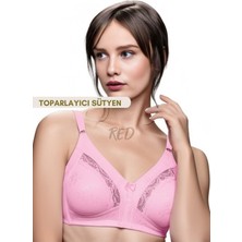 Büyük Beden Dantelli Penye Toparlayıcı Sütyen (Klasik Anne Sütyeni)