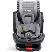 Kanz Highline 360 Derece Dönebilen Oto Koltuğu Gri