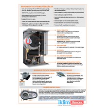 Ferroli Bluehelix Tech 25/27 Kw (22.000 Kcal) Tam Yoğuşmalı Kombi