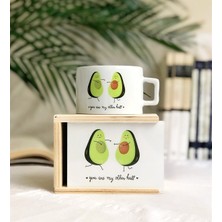 Giftmoda Sen Benim Diğer Yarımsın Ahşap Kutulu Kupa