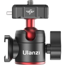 Zuomee Ulanzi Mini Top Başlıklı Montaj Adaptörü 2kg Taşıma Kapasitesi Hızlı Çözülebilir Plakası (Yurt Dışından)