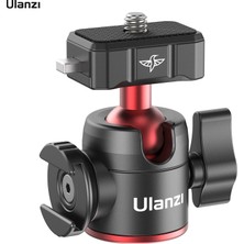Zuomee Ulanzi Mini Top Başlıklı Montaj Adaptörü 2kg Taşıma Kapasitesi Hızlı Çözülebilir Plakası (Yurt Dışından)