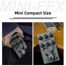 Zuomee M-Vave Gitar Distorsiyon Pedalı 3 Bölümlü Eq Ayarlayıcısı Taşınabilir (Yurt Dışından)
