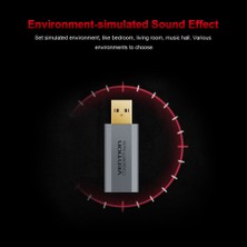 Zuomee Ventıon USB Harici Ses Kartı 7.1 K Sürücüsü - Ücretsiz Gri (Yurt Dışından)