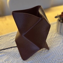 Origami Modern Tasarımlı Şık Abajur |dekoratif Masa Lambası, Yatak Odası, Salon ve Ofis Aydınlatması