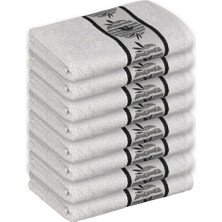 Özdilek Bonsai Havlu 8'li 50 x 90  cm  Gri