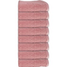 Özdilek Curve Havlu 8'li 50 x 90  cm  Pembe