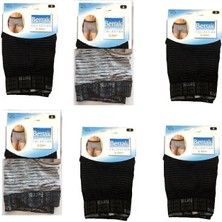 Berrak 4475 Erkek Çizgili Boxer Çok Renkli 6'lı Paket