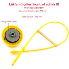 Bross Otomotiv BSP509 Renault Clio Modus İçin Motor Yağı Çubuğu ve Kapağı 8200355344