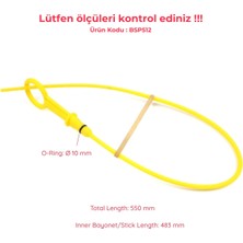 Bross Otomotiv BSP512 Renault Symbol Thalia İçin Motor Yağı Ölçüm Çubuğu 7701060939