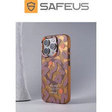 Safeus Grafitty Serisi Sert Magsafe Özellikli Premium Kılıf