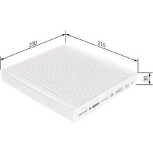 Bosch 1987435517 Polen Filtresi Almera 1.5i 1.8i 00-06 Primera 1.6 1.8 00- 1987432257