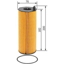 Bosch F026407126 Yağ Filtresi Range Rover 4x4 06- 3.6 Td V8