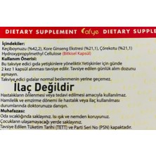 Afye Mcm (Keçiboynuzu- Ginseng Ekstratı - Çörekotu) 90 Kapsül