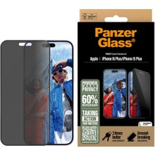 PanzerGlass  Apple iPhone 16 Plus Hayalet Uwf Cam Ekran Koruyucu