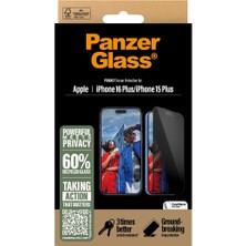 PanzerGlass  Apple iPhone 16 Plus Hayalet Uwf Cam Ekran Koruyucu
