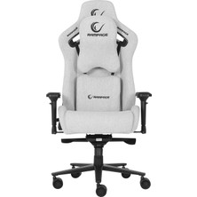 Rampage KL-R21 Grand Serıes Üst Seviye Terletmez Kumaş Fildişi Gaming Oyuncu Koltuğu