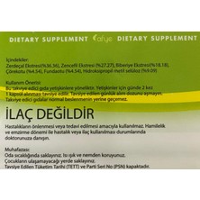 Afye Z.Y.F ( Zerdeçal,zencefil,biberiye,fundaotu, Çörekotu) 90 Kapsül
