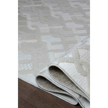 24037 Mango / Iskandinav Tarzı Halı / Salon Halısı / Oturma Odası Halısı / Krem / Halı