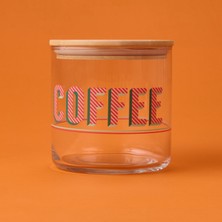 Rakle Dia Retro Kapaklı Cam Kavanoz - Renkli - 600 ml